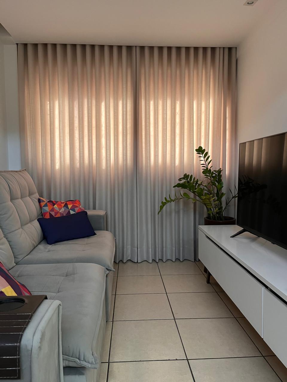 Cortina sob medida em sala Decor Lima